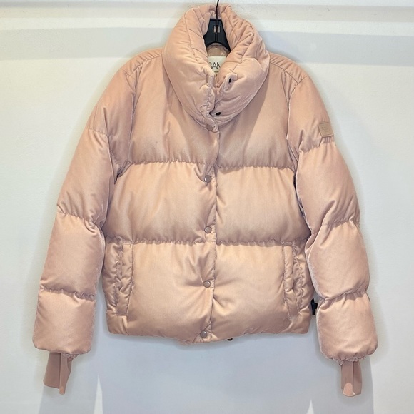Sam New York Sophia velvet puffer jacket